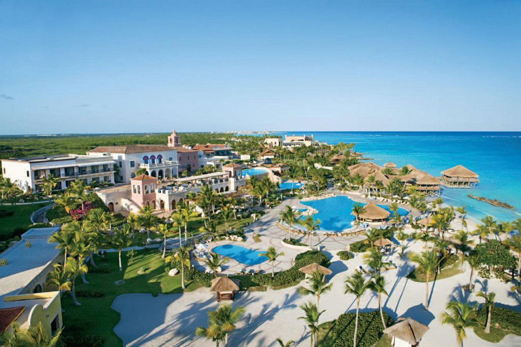 aerial view of dreams punta cana resort and spa