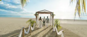 ocho rios, jamaica beach wedding