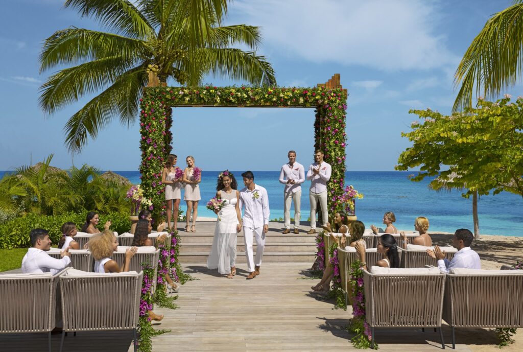Montego Bay beach wedding