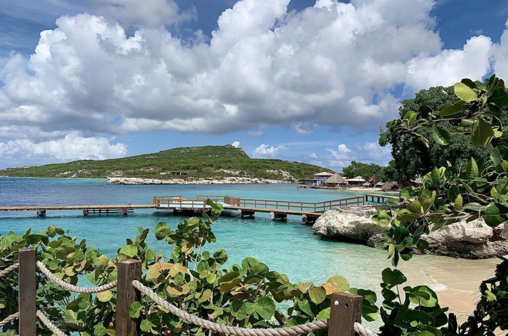 pier over clear turquoise water