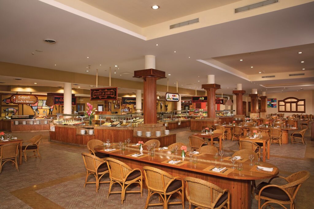 large gourmet restaurant