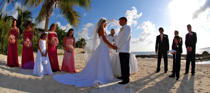 Cozumel beach wedding