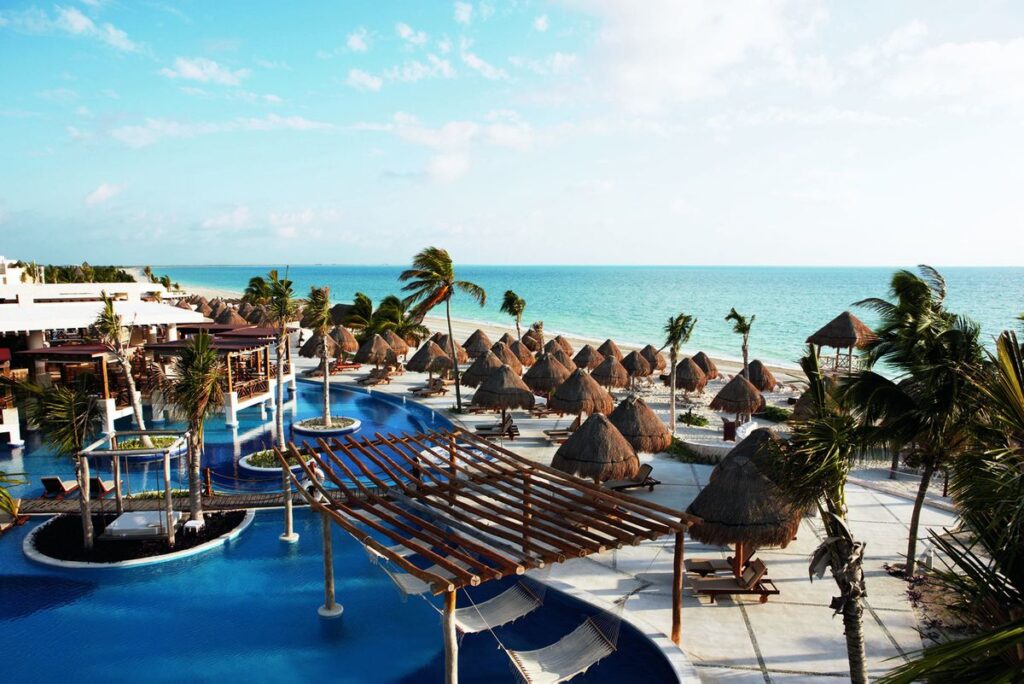 Excellence Playa Mujeres resort pool and beach