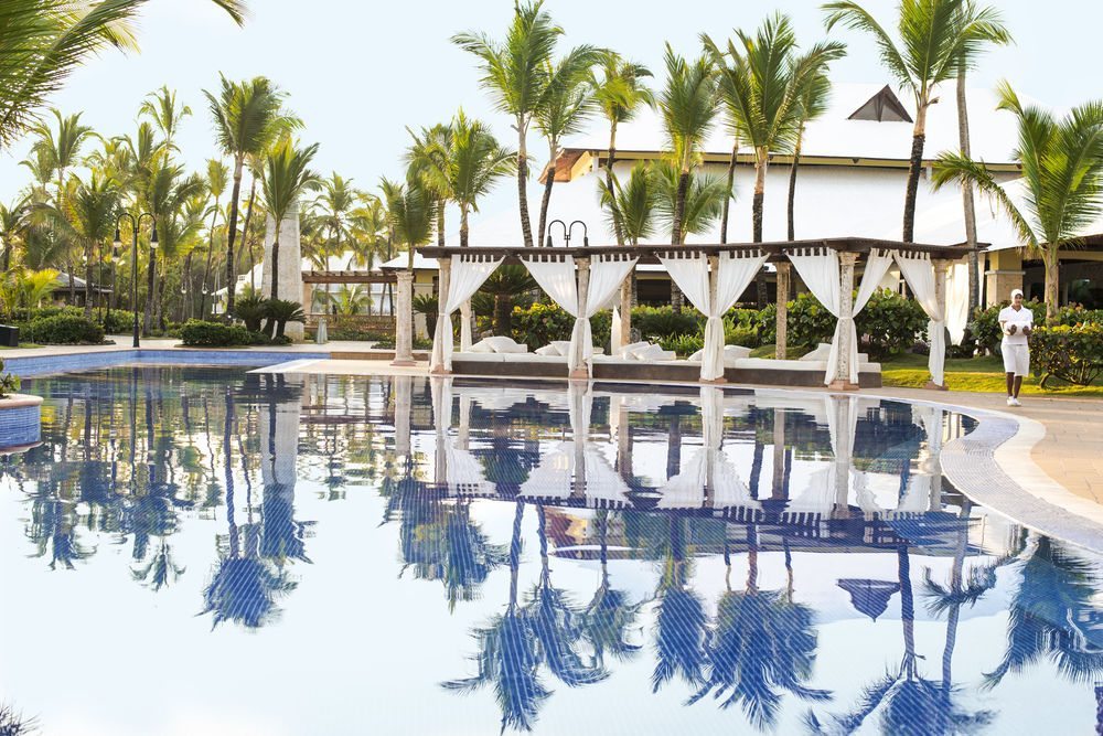 luxury pool at excellence punta cana resort