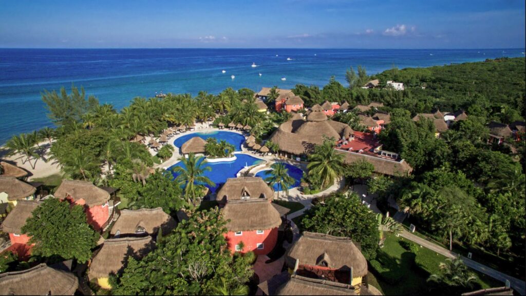 aerial view of Iberostar Cozumel