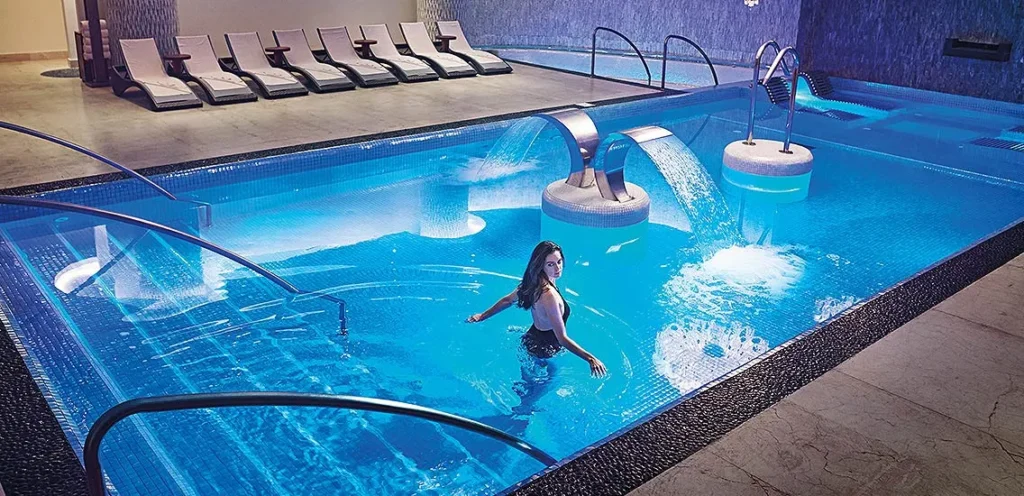 indoor spa pool