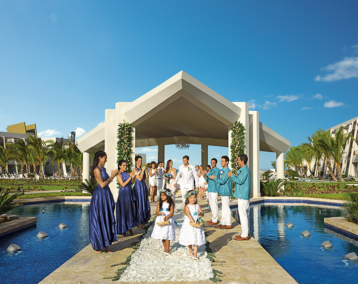 wedding at Now Onyx Punta Cana