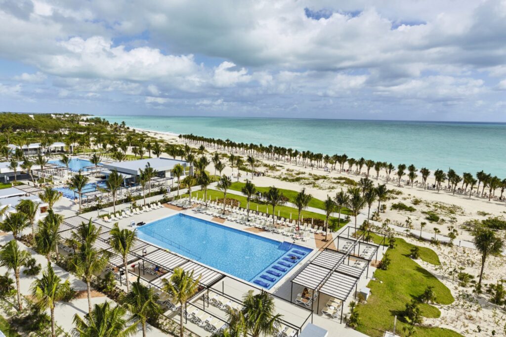 large beachfront resort in Cancun, Mexico