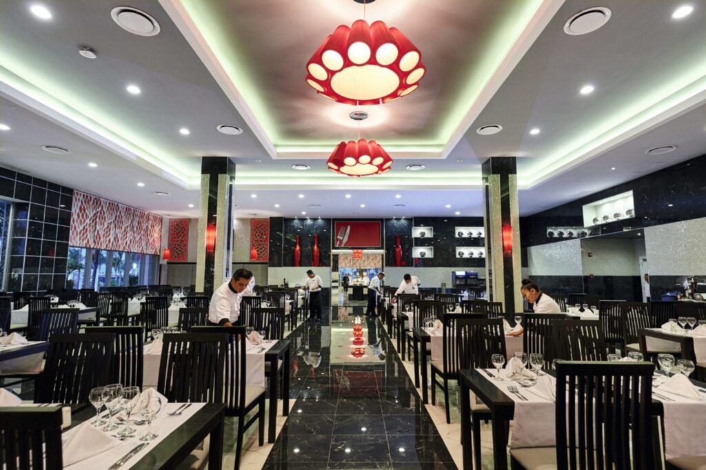 gourmet restaurant at Hotel RIU Dunamar