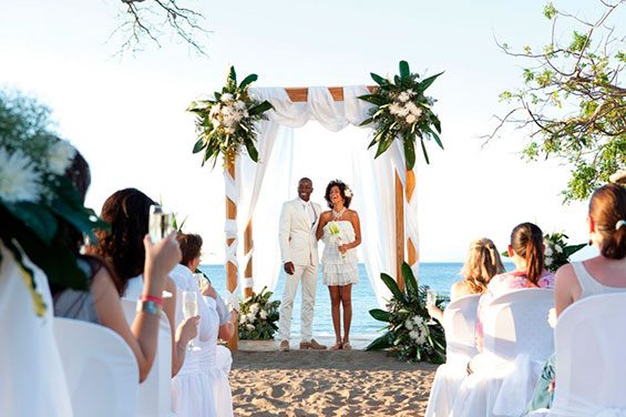 Costa Rica beach wedding
