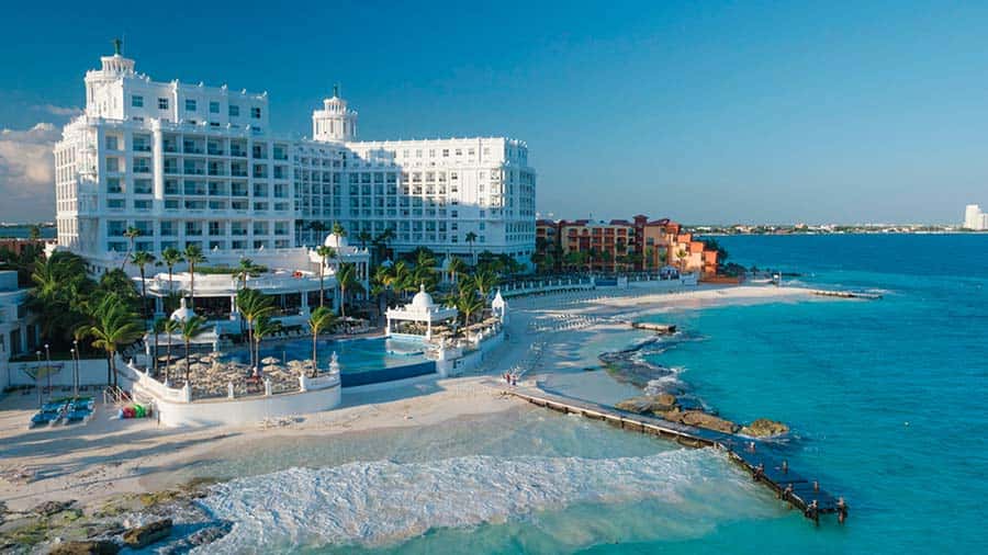 aerial view of Hotel Riu Palace Las Americas