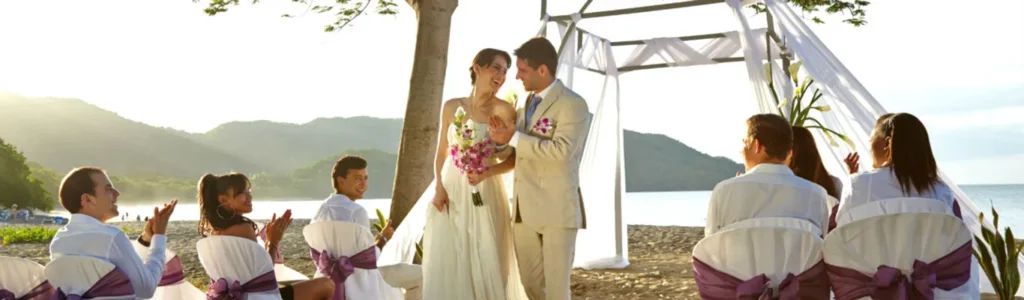 Cancun beach wedding