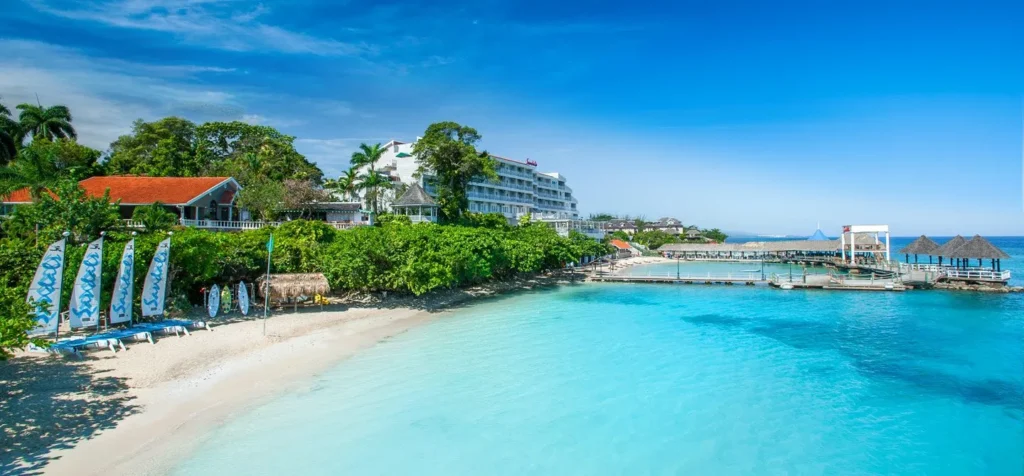 Beach at Sandals Ochi