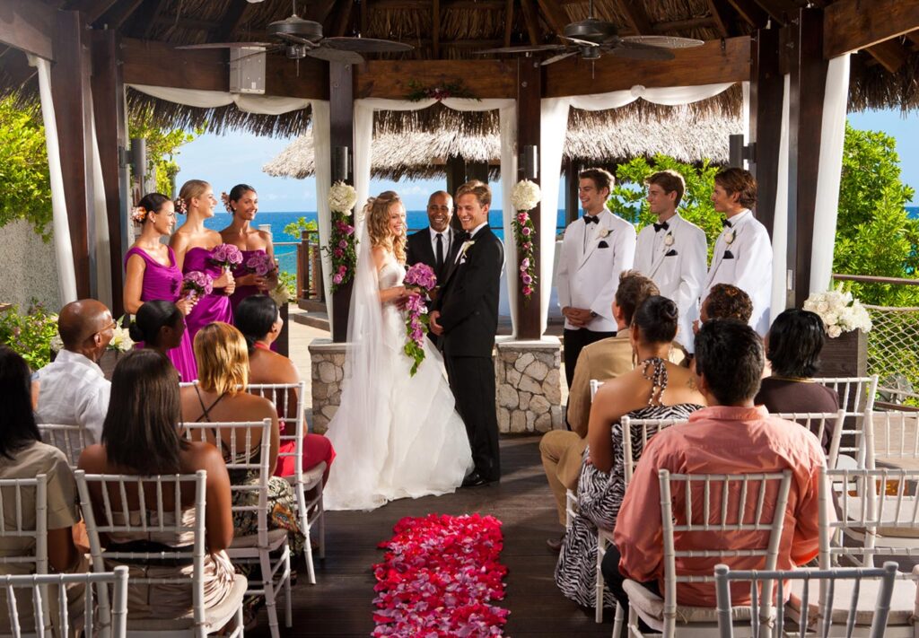 Sandals Ochi beach wedding