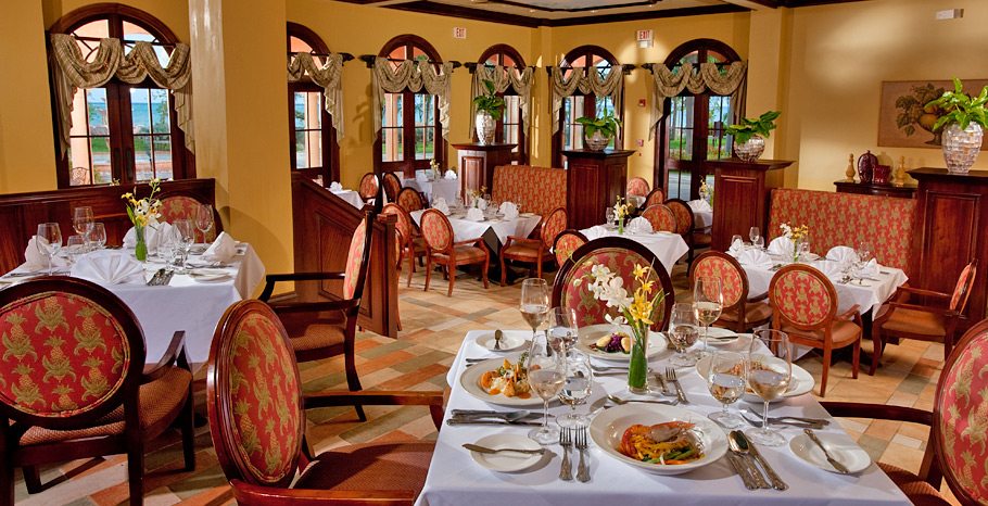 Guiseppe's restaurant at Sandals South Coast