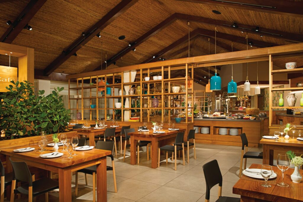 gourmet restaurant at Secrets papagayo