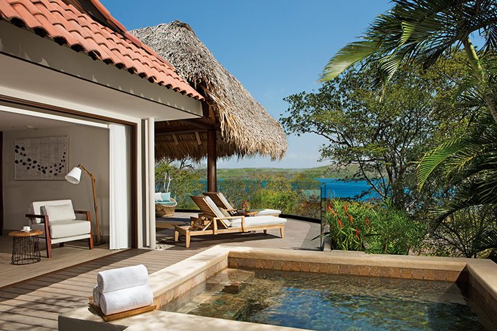villa with private pool at Secrets Papagayo