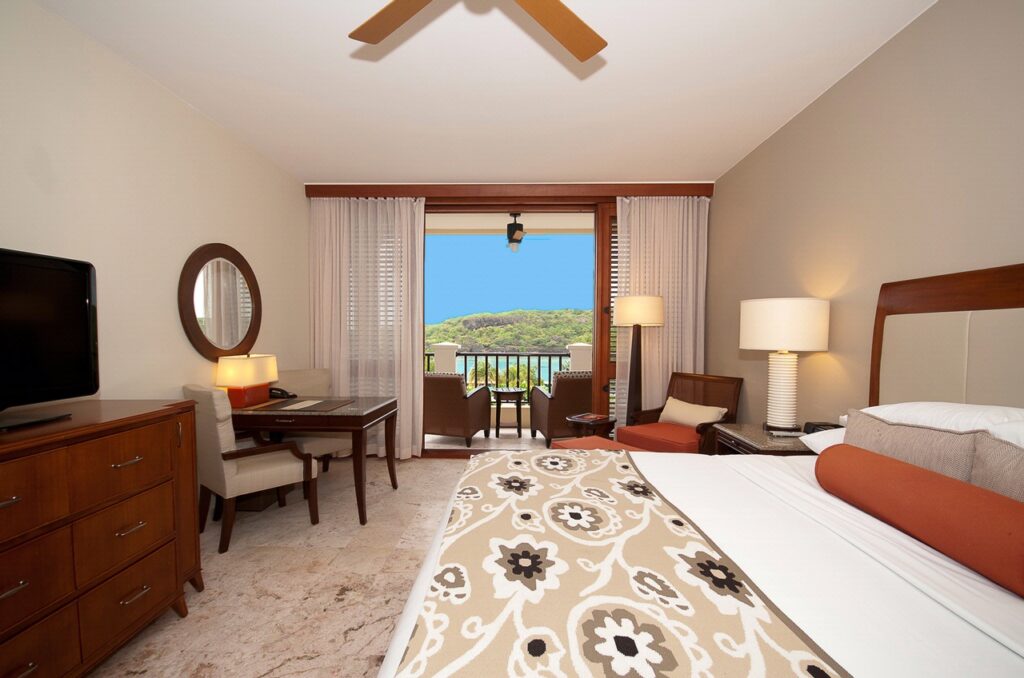 suite with oceanfront balcony at Santa Barbara Beach and Golf Resort