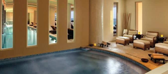 indoor spa pool