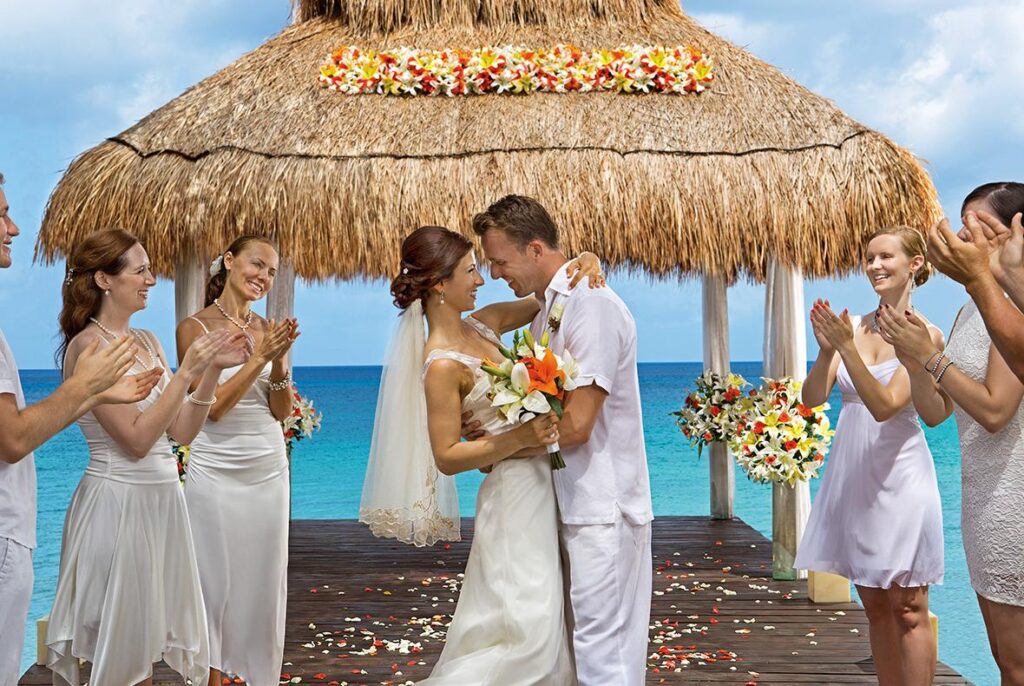 Cozumel beach wedding