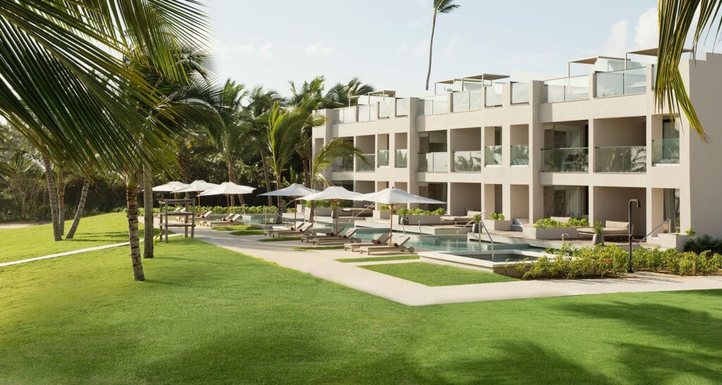 exterior of excellence el carmen in punta cana