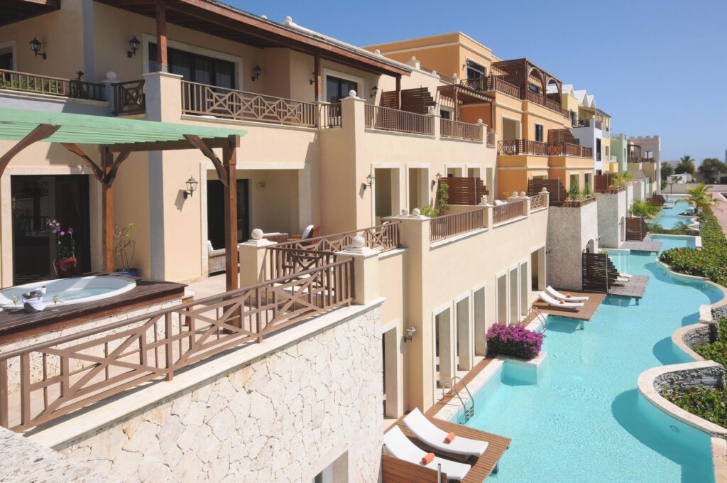 poolside villas at AlSol Luxury Village resort