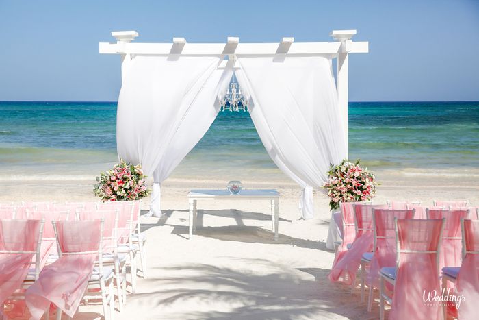 Dominican Republic beach wedding