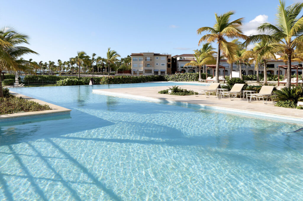 beautiful resort pool at TRS Cap Cana