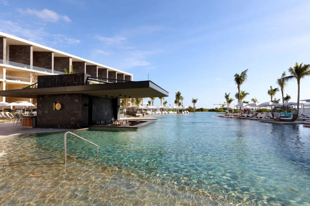 beautiful pool at TRS Coral Hotel