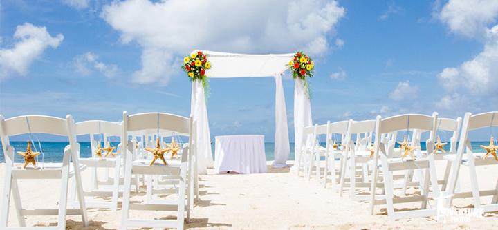 Cozumel beach wedding