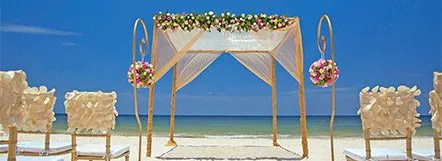 St. Lucia beach wedding