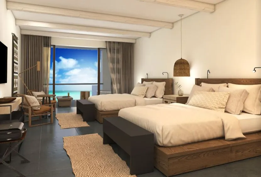 spacious, modern suite with ocean view at Unico 20 87