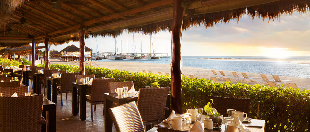 beachfront resort restaurant