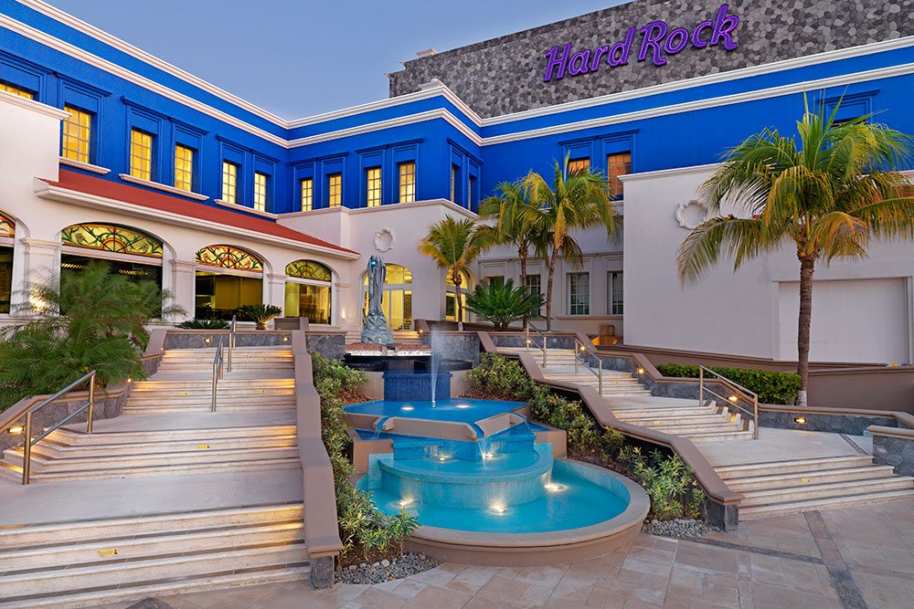 hard rock hotel Riviera Maya front entrance 