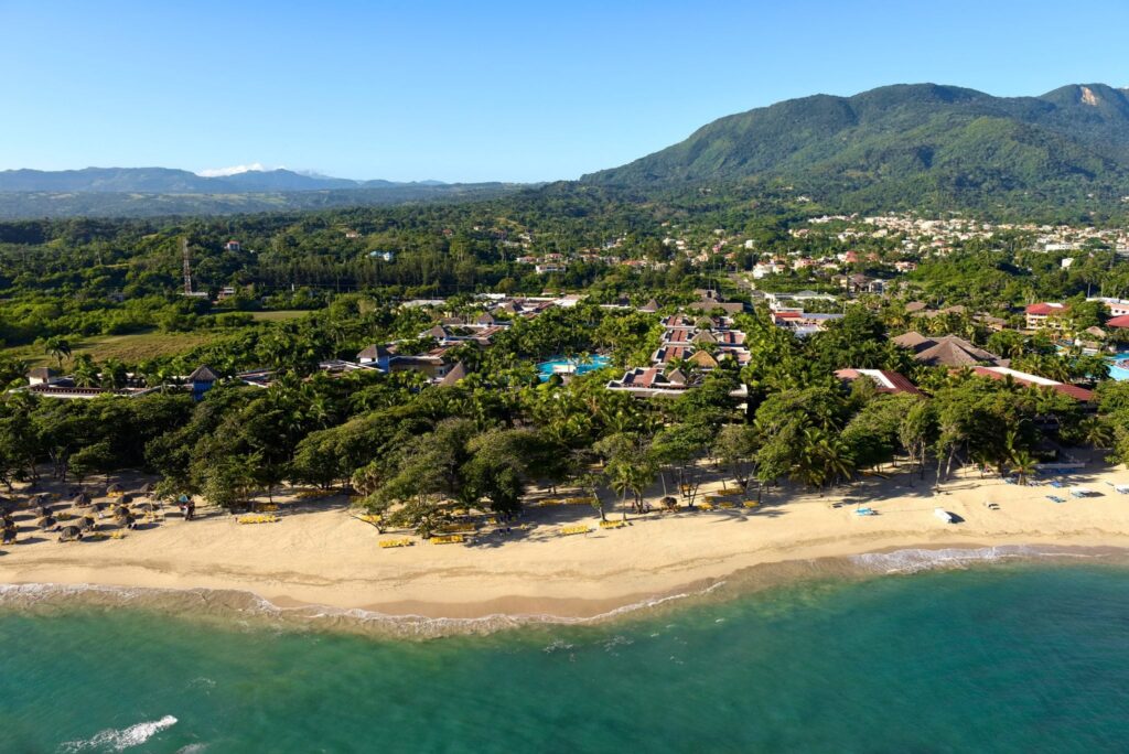 aerial view of beach at Iberostar Costa Dorada