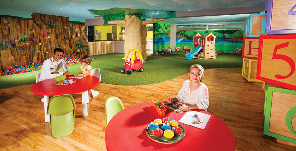 play area for kids at resort