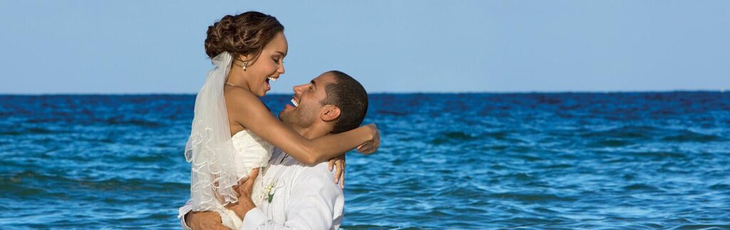 Cancun beach wedding