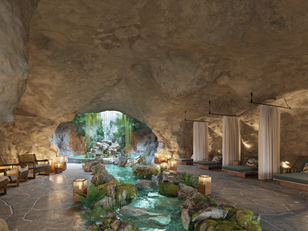spa in cave