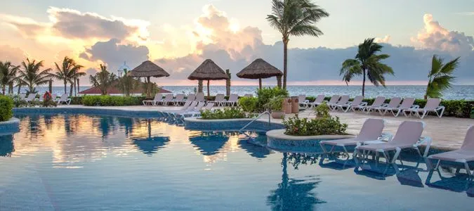 pool next to the beach