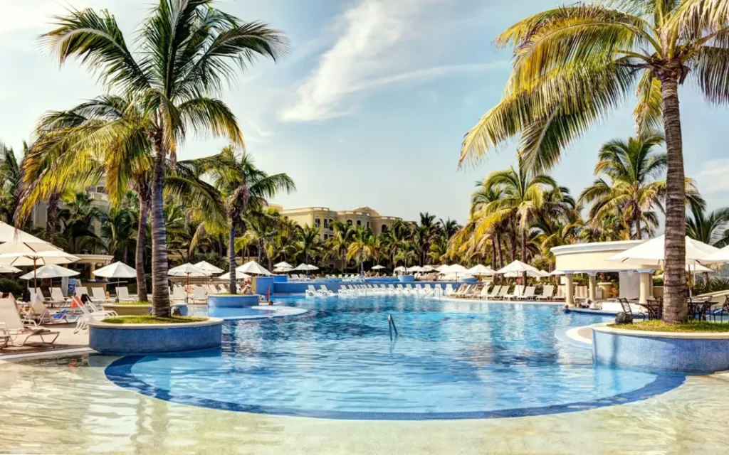 luxurious pool at Pueblo Bonito Emerald Bay Resort