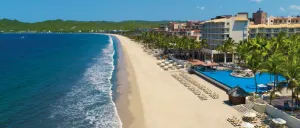 aerial view of beach at Reflect Krystal Grand Nuevo Vallarta