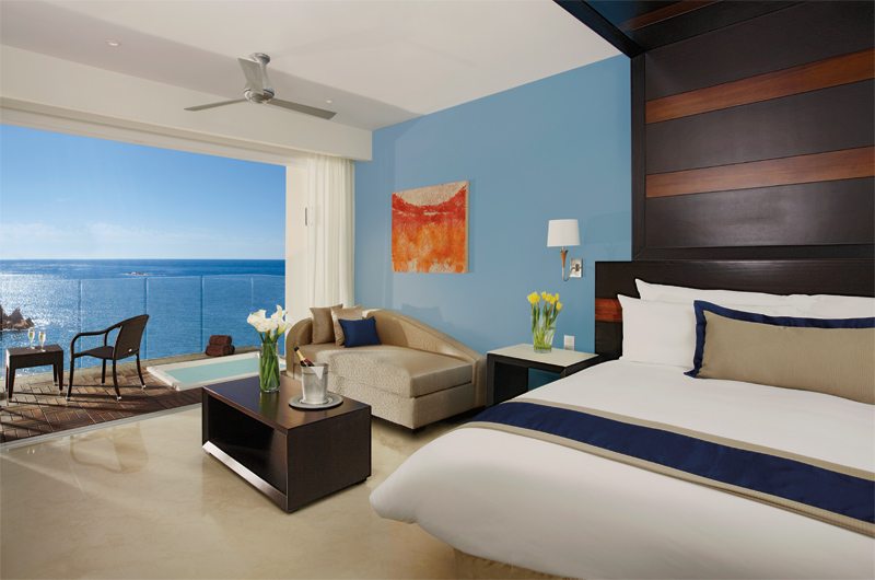 suite with large oceanfront balcony
