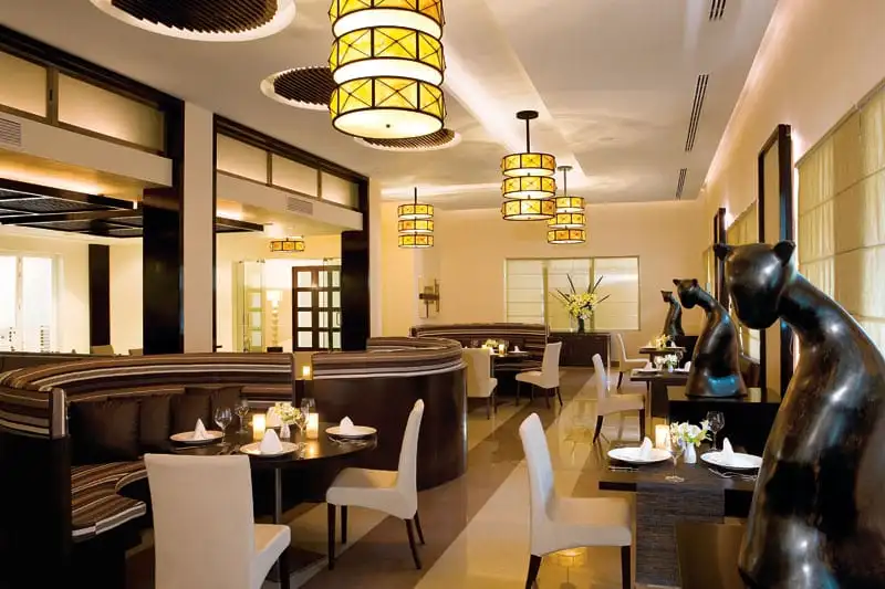 gourmet restaurant at Secrets Silversands