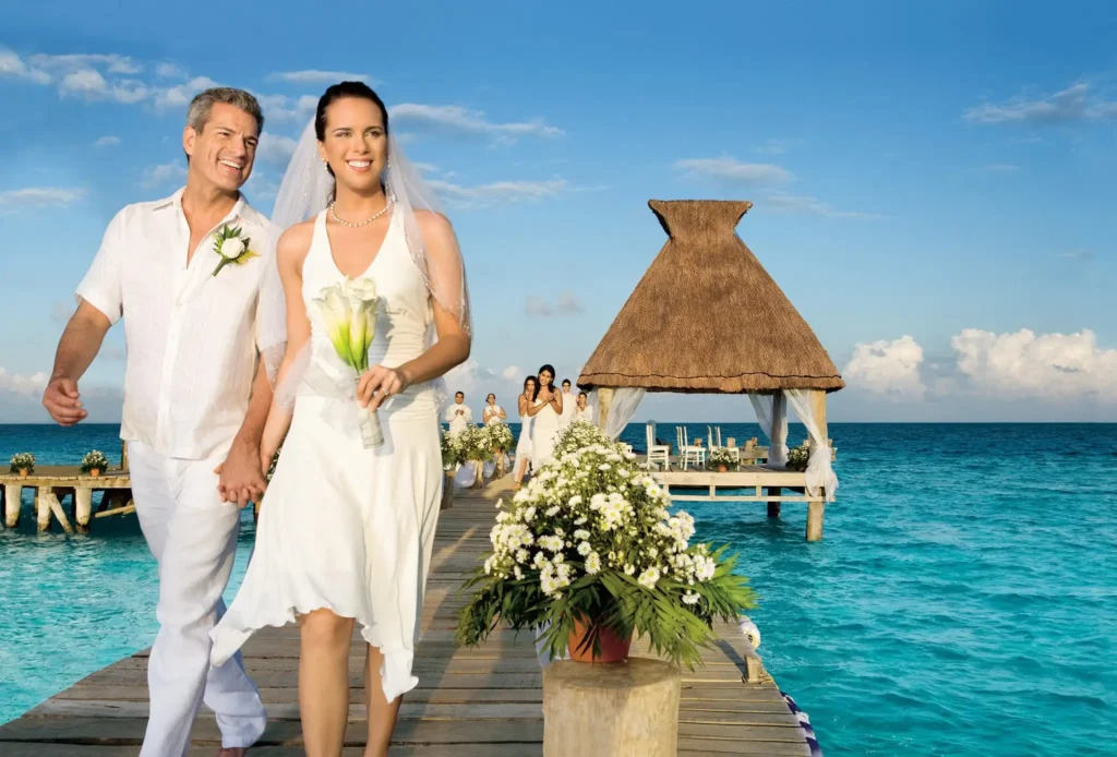 Riviera Maya beach wedding